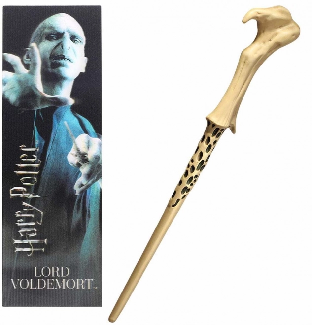 Bacchetta magica di Lord Voldemort con segnalibro 3D