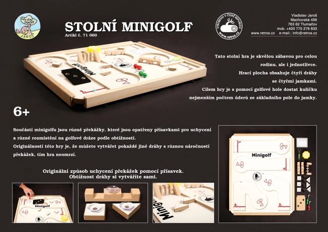 Minigolf da tavolo