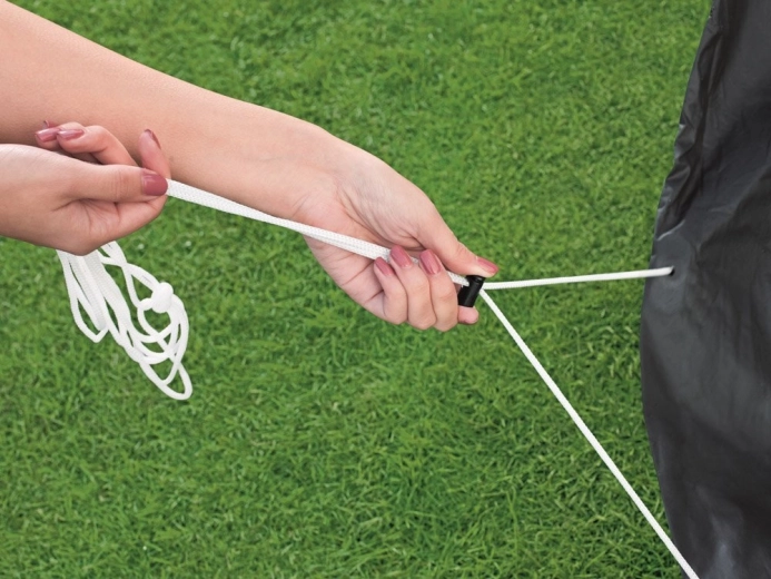 Fissaggio sicuro mediante corde