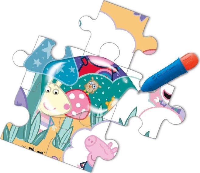 Puzzle Magico d'Acqua Peppa Pig 15 Pezzi