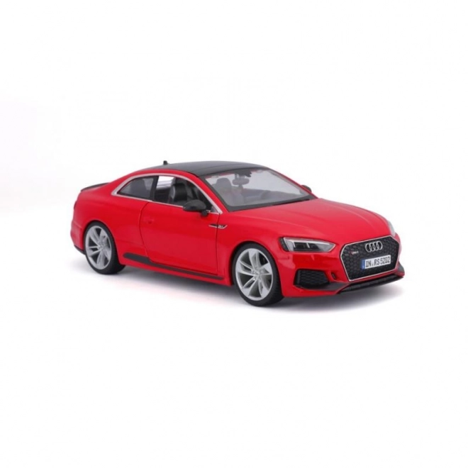 Modellino auto Audi RS 5 Coupé rosso 1/24