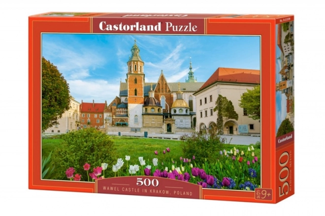 Puzzle 500 pezzi castello Wawel, Cracovia