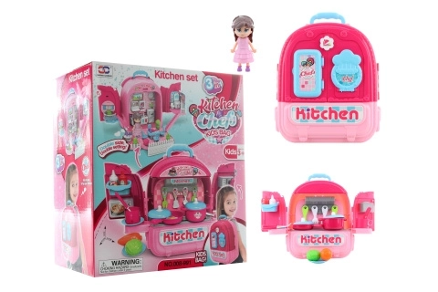 Set da Cucina 3 in 1 con Zaino