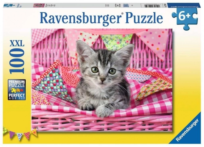 Puzzle 100 pezzi XXL Dolce Gattino