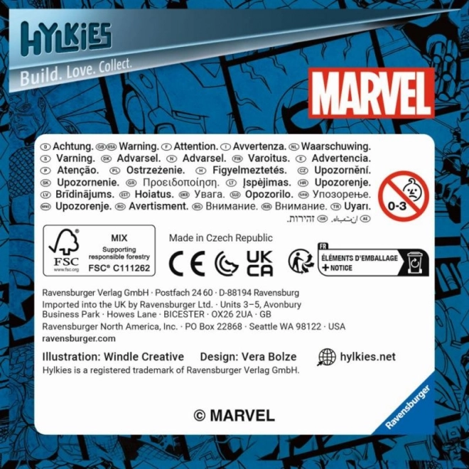 Hylkies: Marvel Captain Marvel Puzzle 3D