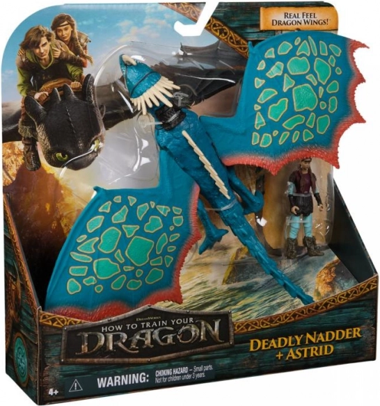 Drago e Vichingo Nodr Smrták e Astrid - Dragon Trainer