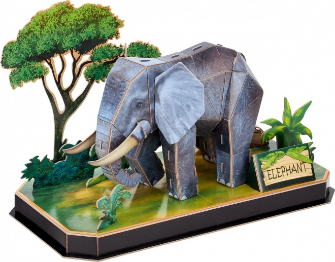 Puzzle 3D Elefante CubicFun