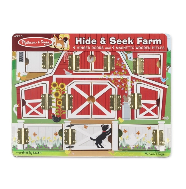 Melissa and Doug - Puzzle Apri e Chiudi Fattoria