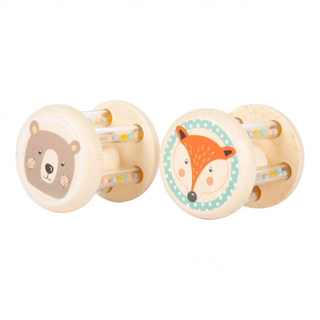 Sonaglio in legno per bambini con palline set 2 pezzi Small Foot