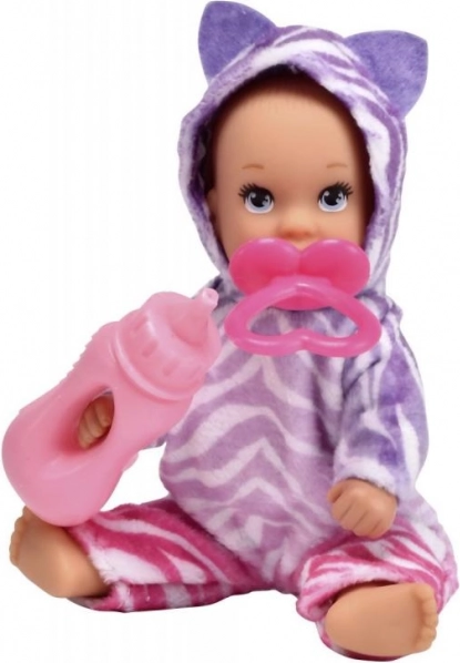 Mini bambola New Born Baby Tutina 12 cm