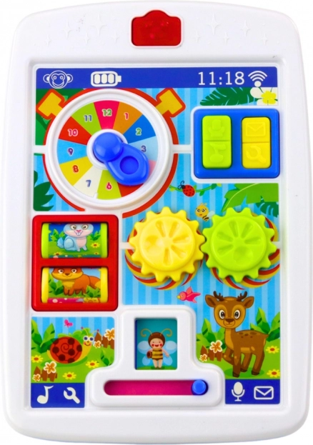 Tablet educativo interattivo per bambini con luci e suoni