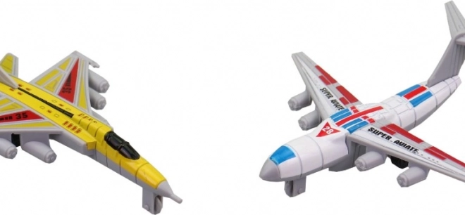 Aerei per bambini 10 cm - set da 12 pezzi