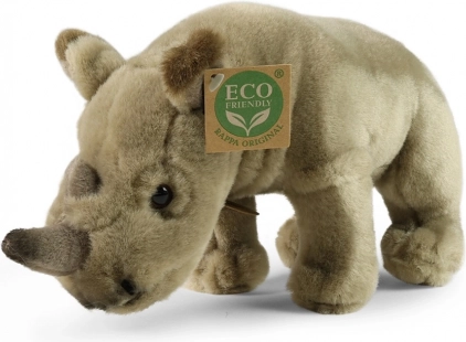Rappa rinoceronte di peluche in piedi 23 cm