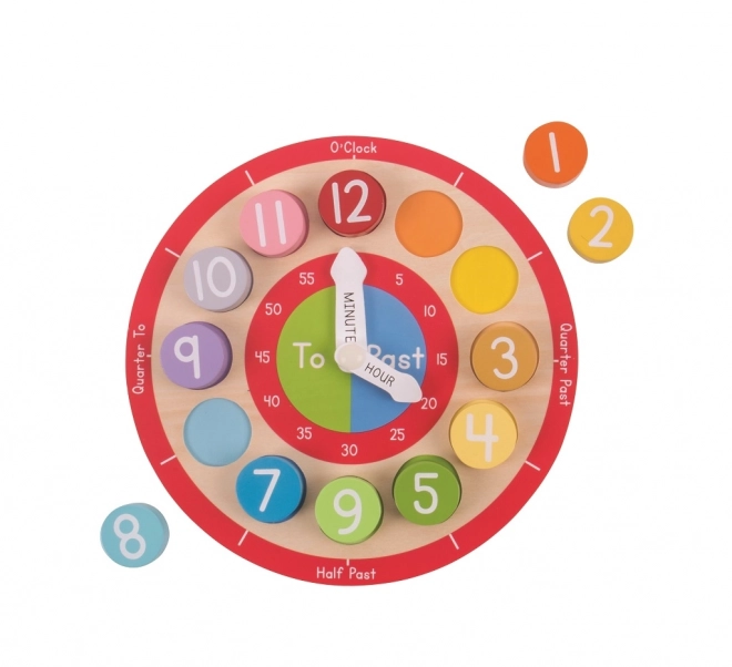 Orologio educativo per bambini di Bigjigs Toys