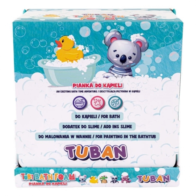 Pianka da bagno colorata Tubi
