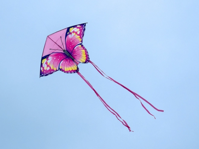 Aquilone a forma di farfalla colorato per bambini
