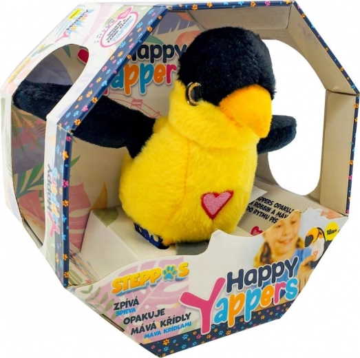 Steppos Happy Yappers Žluva – uccellino parlante interattivo