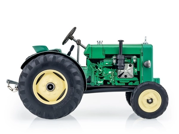 Trattore Verde MAN AS 325A a Molla 1:25