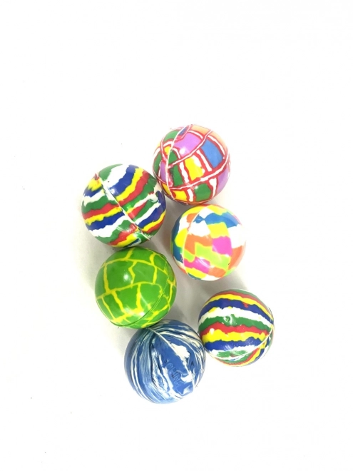 Set di 6 palline rimbalzanti 3,5 cm