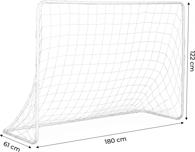 Due porte da calcio con rete 180x122cm ECOTOYS