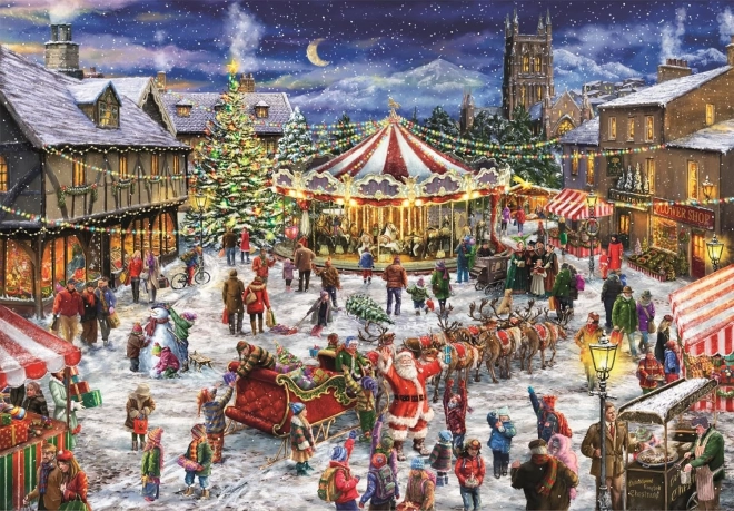 Puzzle Mercatini Di Natale 1500 Pezzi