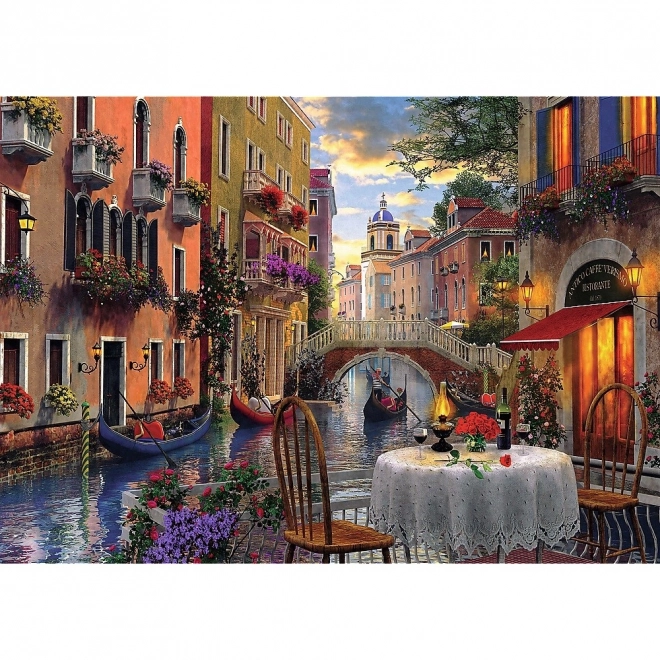 Puzzle cena romantica 6000 pezzi