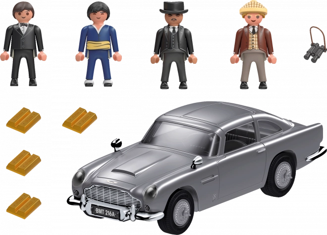 Set james bond aston martin db5 - goldfinger