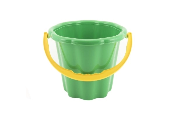 Secchiello per sabbia plastica 19cm assortito 4 colori 12m+