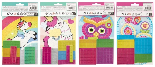 Set di Mosaico con Adesivi in Schiuma per Bambini