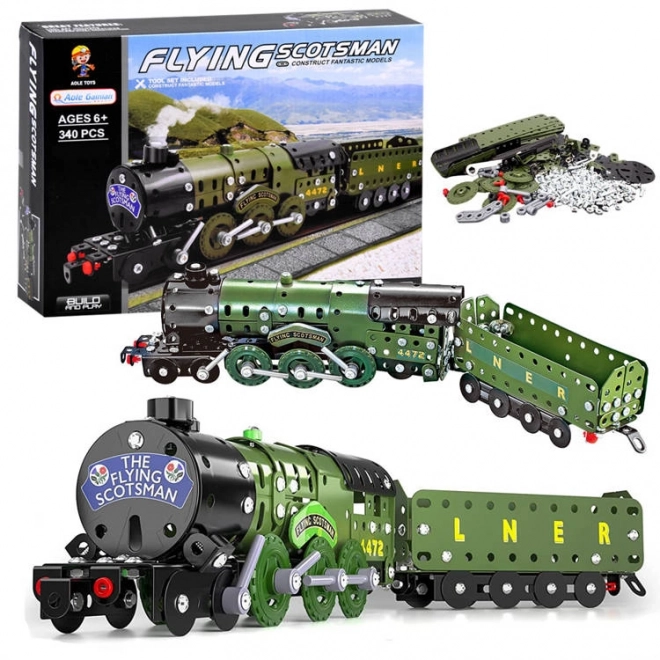 Costruzioni metalliche treno Flying Scotsman