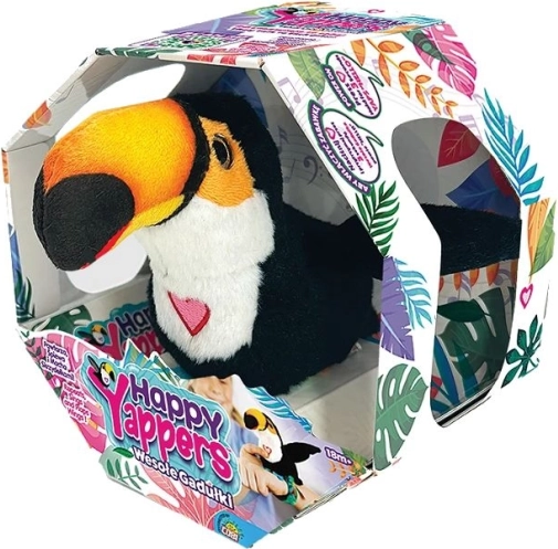 Happy Yappers tucano – peluche interattivo per bambini