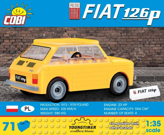 Set Costruzioni Fiat 126P Maluch