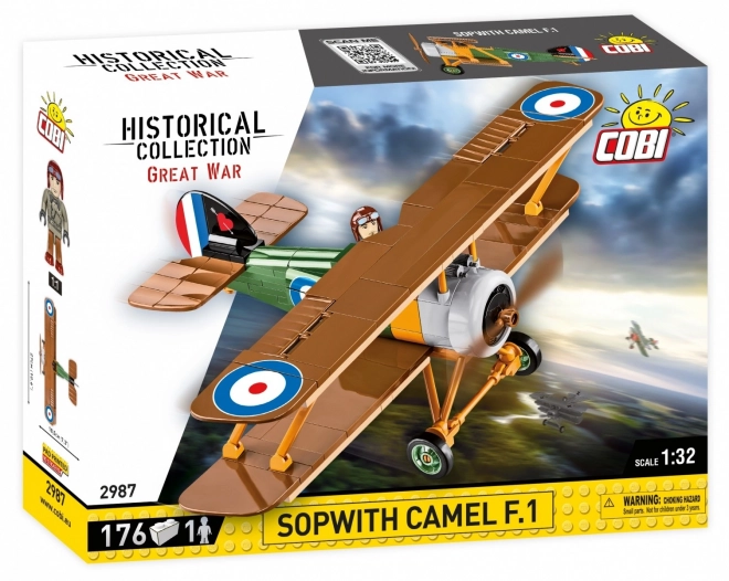 Aereo Sopwith Camel F.1 in mattoncini