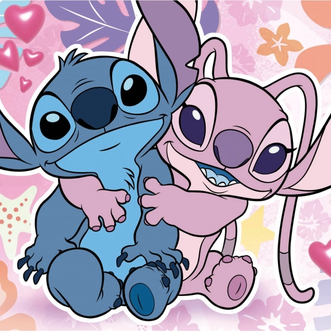 Puzzle Disney Stitch e Angel 300 pezzi