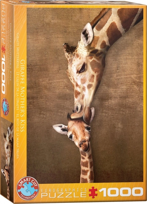 Puzzle Bacio della Giraffa 1000 pezzi