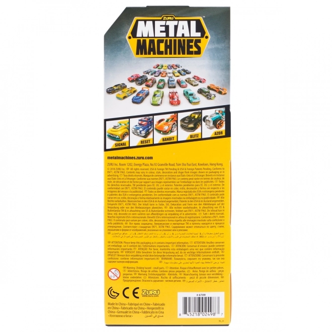 Confezione da 5 macchinine Serie 2 Zuru Metal Machines