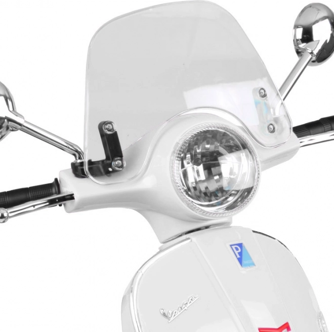 Scooter elettrico Vespa GTS Super per bambini – Bianco