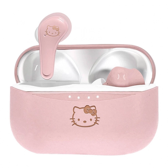 Cuffie wireless TWS Hello Kitty rosa