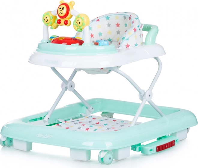 Chodzik per bambini multifunzionale 4 in 1 Chipolino Friends Mint