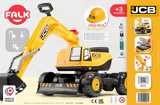 Escavatore Girevole JCB FALK con Pala Mobile