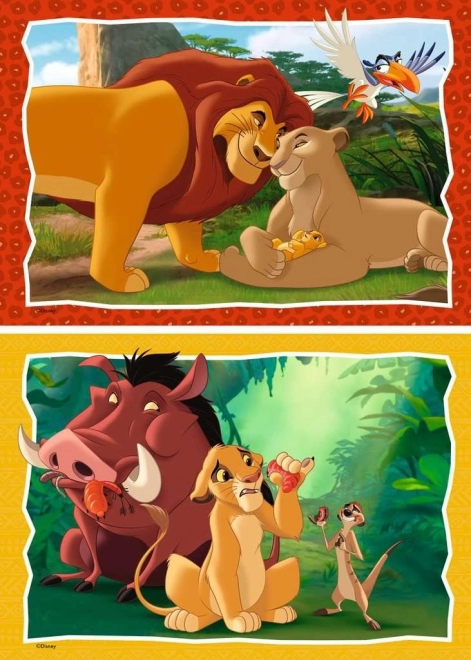 Puzzle Disney Il Re Leone 2x24 pezzi Ravensburger
