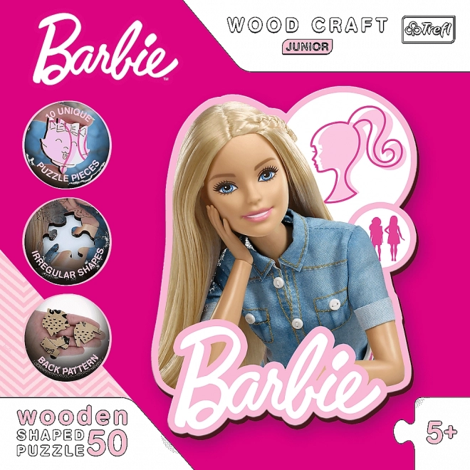 Puzzle legno Barbie 50 pezzi by TREFL