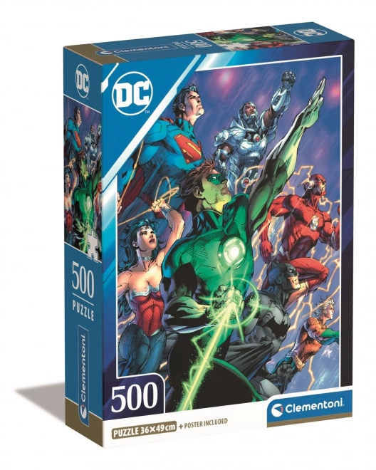 Puzzle 500 pezzi DC Comics Justice League