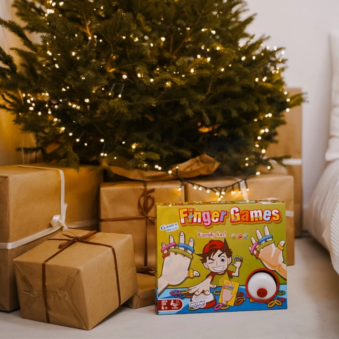 Gioco di abilità Finger Games con elastici colorati per bambini 4+