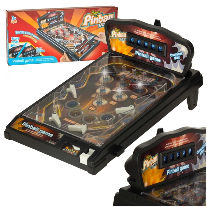 Flipper Flipper nero Gioco con Straordinarie Luci e Suoni