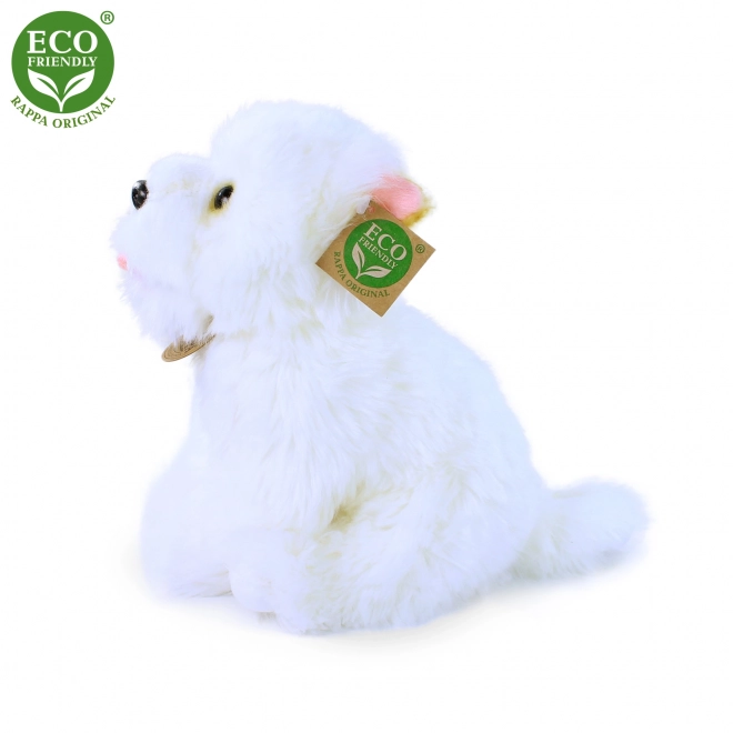 Cane West Highland Terrier Peluche Seduto 23 cm Eco-Friendly