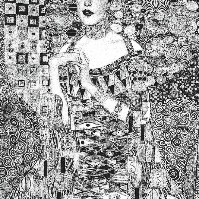 TREFL Puzzle Tela Stile Adele Bloch-Bauer I 500 Pezzi