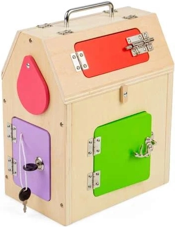 Bigjigs Toys Activity board Casetta per bambini