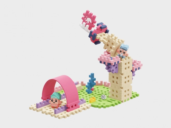 Blocchi Waffle Mini - Principessa: Torre Magica