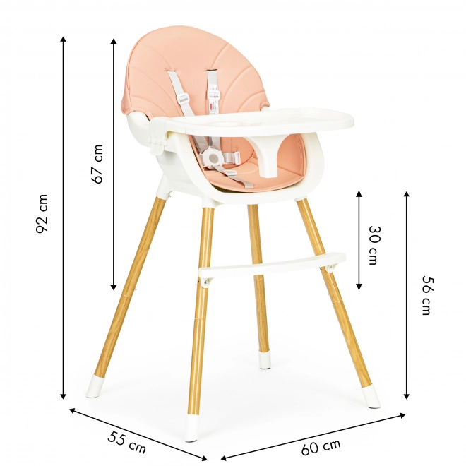 Seggiolone Pappa 2 in 1 Ecotoys